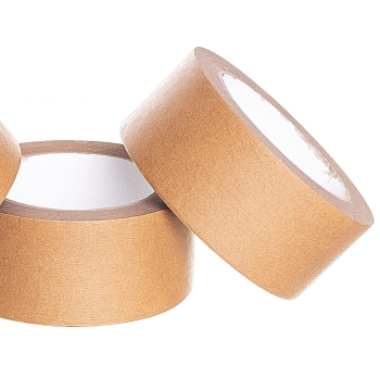 Taśma papierowa 48mm-50m brązowa solvent