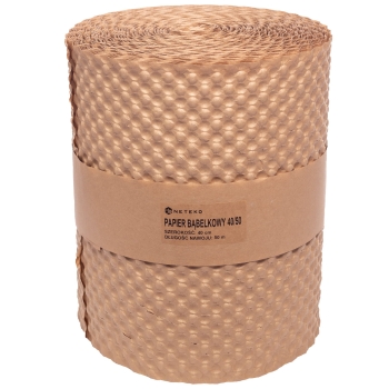 Papier bąbelkowy do pakowania szerokość 40 cm